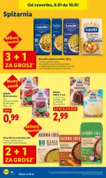 Gazetka promocyjna Lidl - GAZETKA - Gazetka - ważna od 10.01 do 10.01.2026 - strona 46 - produkty: Lubella, Makaron, Bell, Kuchnia, Kisiel, Czekolada, Owoce, Bella, Budyń