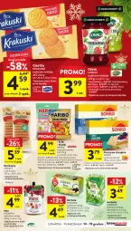 Gazetka promocyjna Intermarche - Gazetka Intermarche - Gazetka - ważna od 13.12 do 13.12.2023 - strona 39 - produkty: Piec, Ciastka, Krakus, Sok, Por, Mus, Kiwi, Chrupki, Dżem, Sonko, Pieczywo chrupkie, Pieczywo, Teekanne, Herbata, Gres, Haribo, Krakuski, Biszkopty, Herbapol