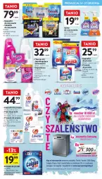 Gazetka promocyjna Intermarche - Gazetka Intermarche - Gazetka - ważna od 13.12 do 13.12.2023 - strona 44 - produkty: Płyn do prania, Pralki, Spray do czyszczenia, Finish, Lovela, Tablet, Proszek do prania, Cillit Bang, Odplamiacz, Chusteczki, Calgon, Vanish, Zmywarki, Bryza, Kapsułki do prania, Tabletki do zmywarki, LG, Fa