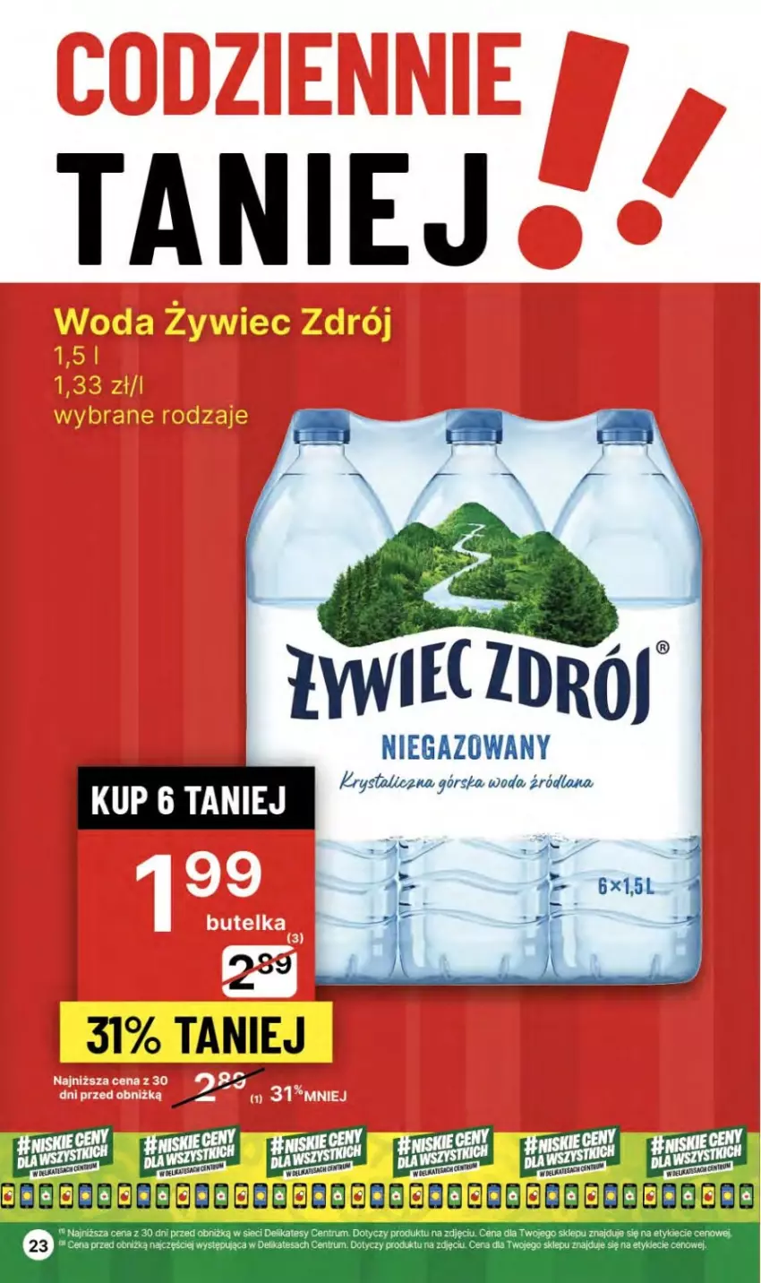 Gazetka promocyjna Delikatesy Centrum - NOWA GAZETKA Delikatesy Centrum od 18 kwietnia! 18-24.04.2024 - ważna 18.04 do 24.04.2024 - strona 23 - produkty: LANA, Rum, Woda