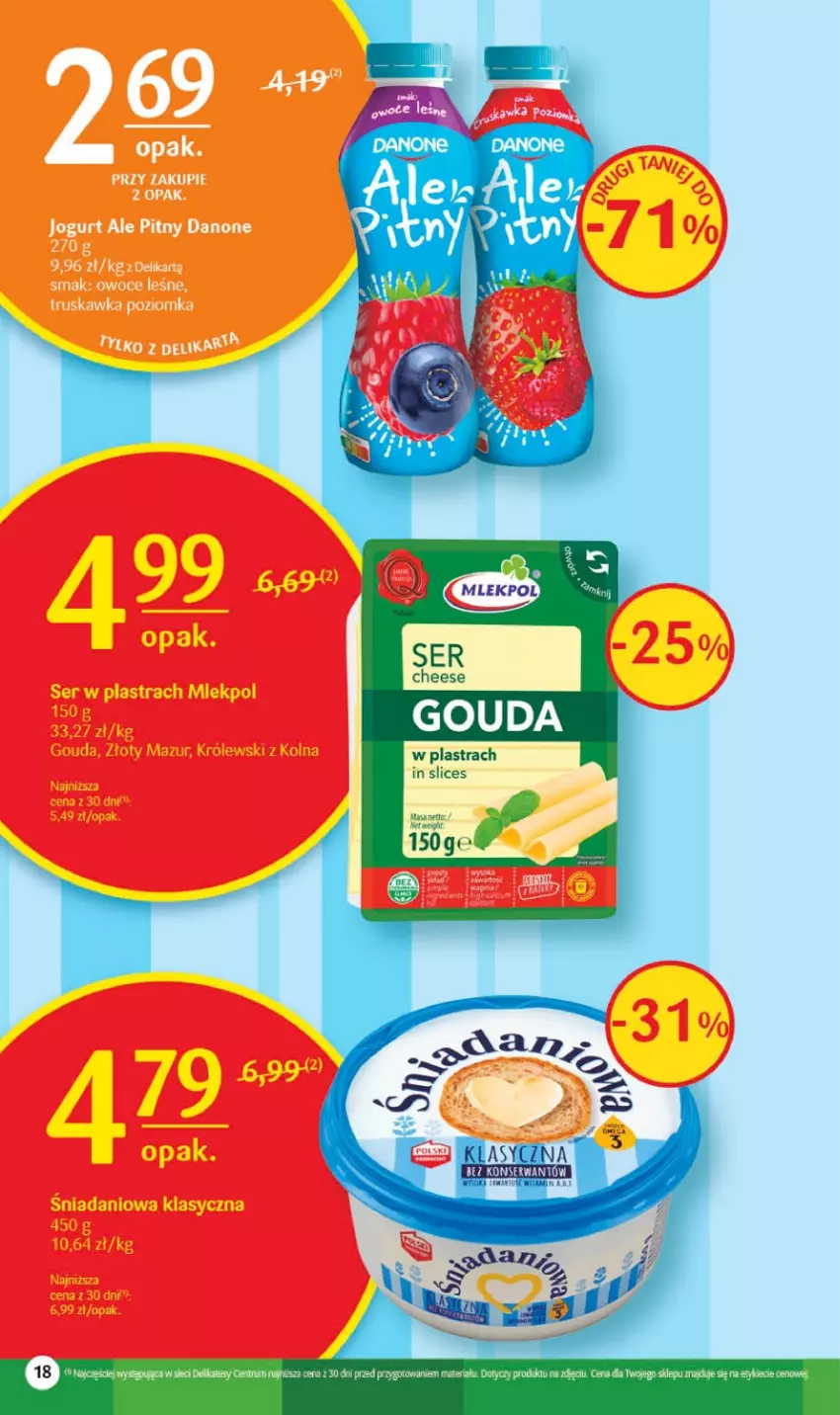 Gazetka promocyjna Delikatesy Centrum - Gazetka DC24-23 - ważna 22.06 do 28.06.2023 - strona 18 - produkty: Gouda, Rum, Ser