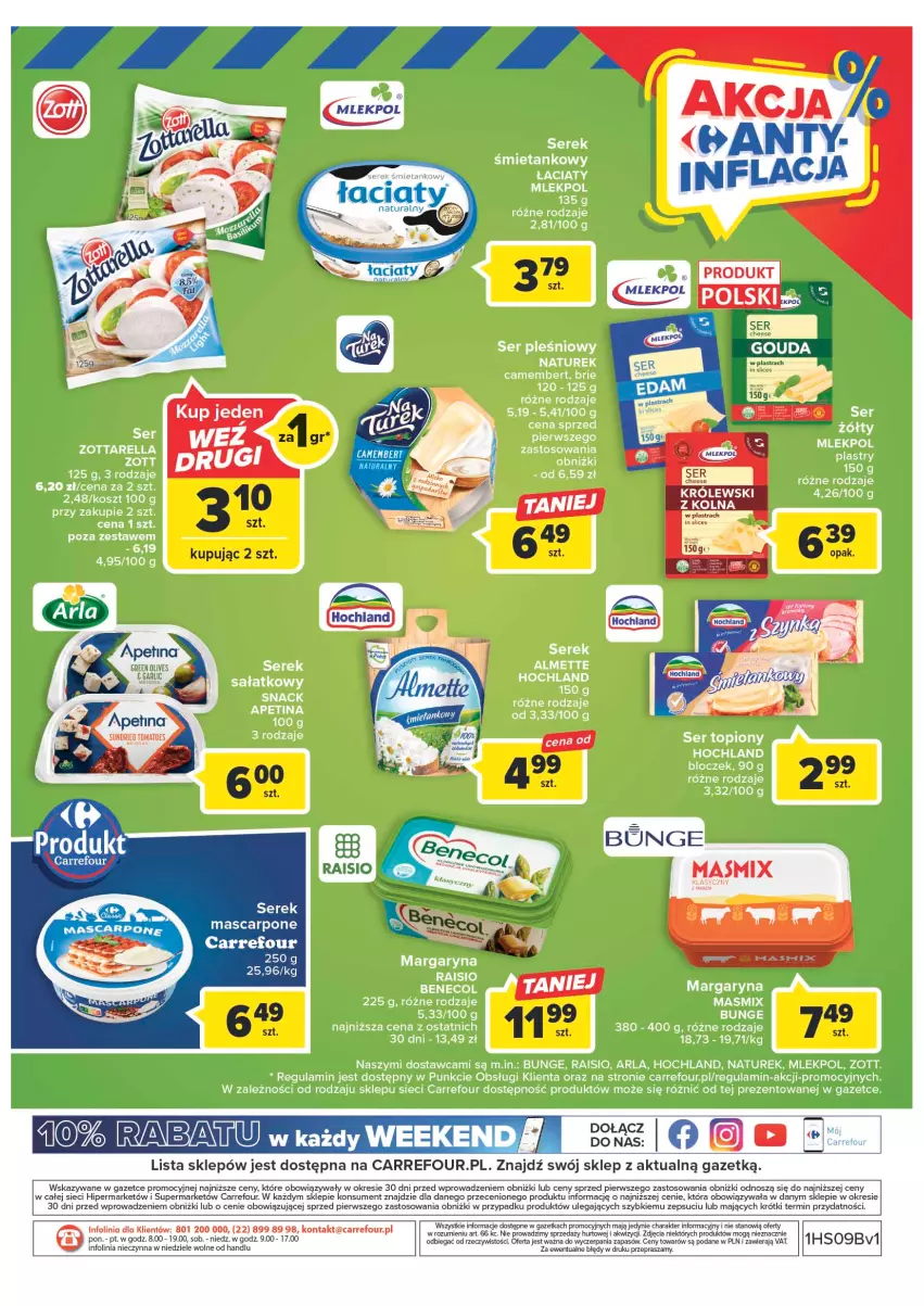 Gazetka promocyjna Carrefour - Gazetka Targ świeżości - ważna 27.02 do 04.03.2023 - strona 8 - produkty: Królewski, Mascarpone, Ser, Serek