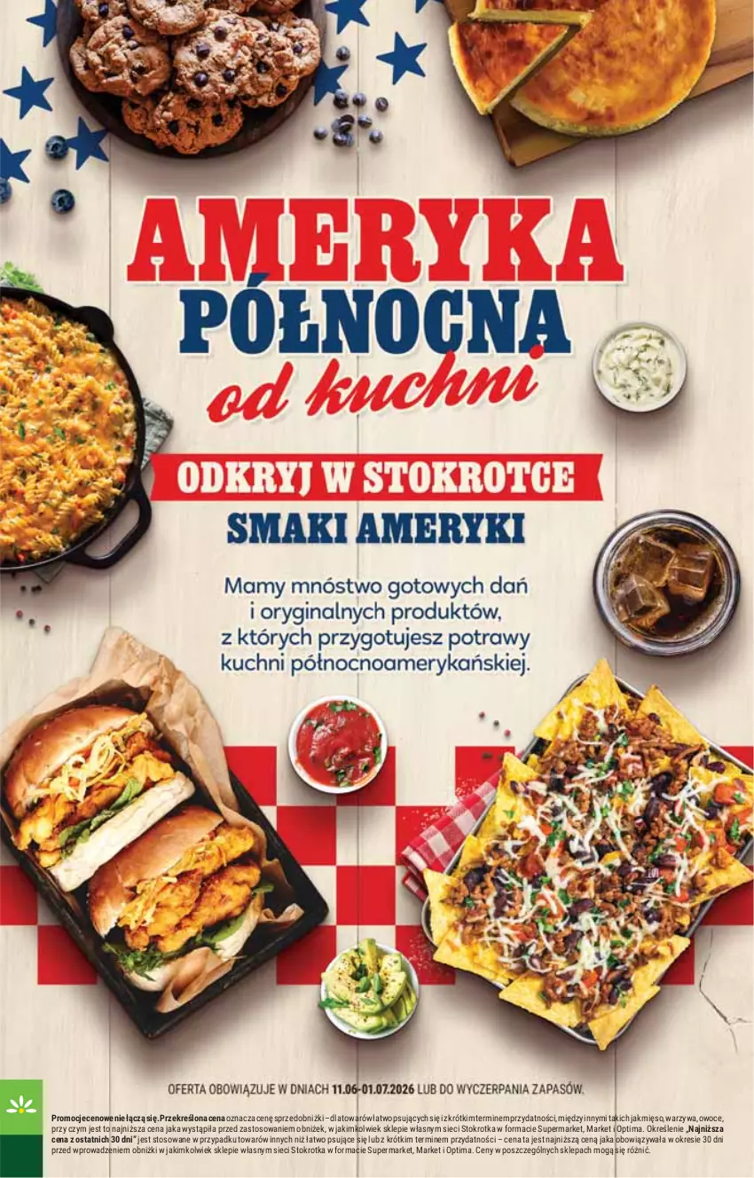 Gazetka promocyjna Stokrotka - Supermarket - ważna 11.06 do 17.06.2026 - strona 16 - produkty: Mięso, Optima, Owoce, Warzywa