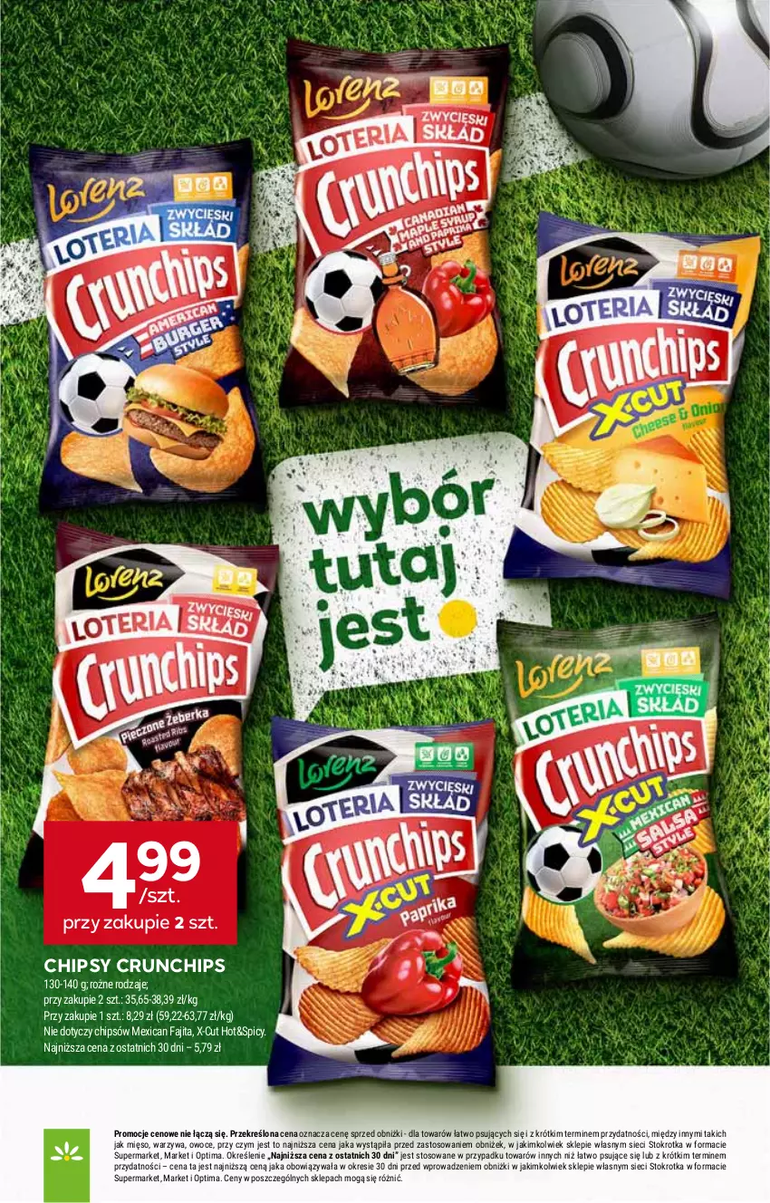 Gazetka promocyjna Stokrotka - Supermarket - ważna 11.06 do 17.06.2026 - strona 29 - produkty: Chipsy, Crunchips, HP