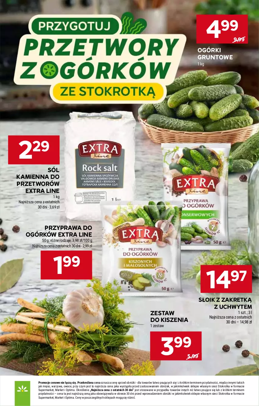 Gazetka promocyjna Stokrotka - Supermarket - ważna 11.06 do 17.06.2026 - strona 6 - produkty: Grunt, Kret, Mięso, Optima, Owoce, Sól, Warzywa
