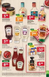 Gazetka promocyjna Stokrotka - Supermarket - Gazetka - ważna od 17.06 do 17.06.2026 - strona 17 - produkty: Ketchup, Warzywa, Sos, Ser, Hot dog, Hamburger, Sezam, Optima, Burger, Dan Cake, Owoce, Bułka, Heinz, Mięso