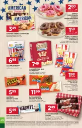 Gazetka promocyjna Stokrotka - Supermarket - Gazetka - ważna od 17.06 do 17.06.2026 - strona 18 - produkty: Ciastka, Warzywa, Wafelek, Optima, Burger, Baton, Owoce, Frytki, Donut, Masło, Brownie, Mięso, Masło orzechowe