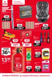 Gazetka promocyjna Selgros - Oferta przemysłowa - Gazetka - ważna od 23.06 do 23.06.2021 - strona 36 - produkty: STP, Gaśnica, Fotelik samochodowy, Lion, Fotelik, Fotel, Płyn do chłodnic, Akumulator, LG