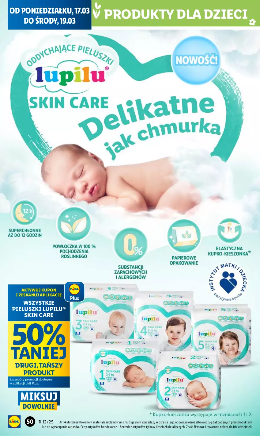 Gazetka promocyjna Lidl - GAZETKA - ważna 17.03 do 19.03.2025 - strona 52 - produkty: Dzieci