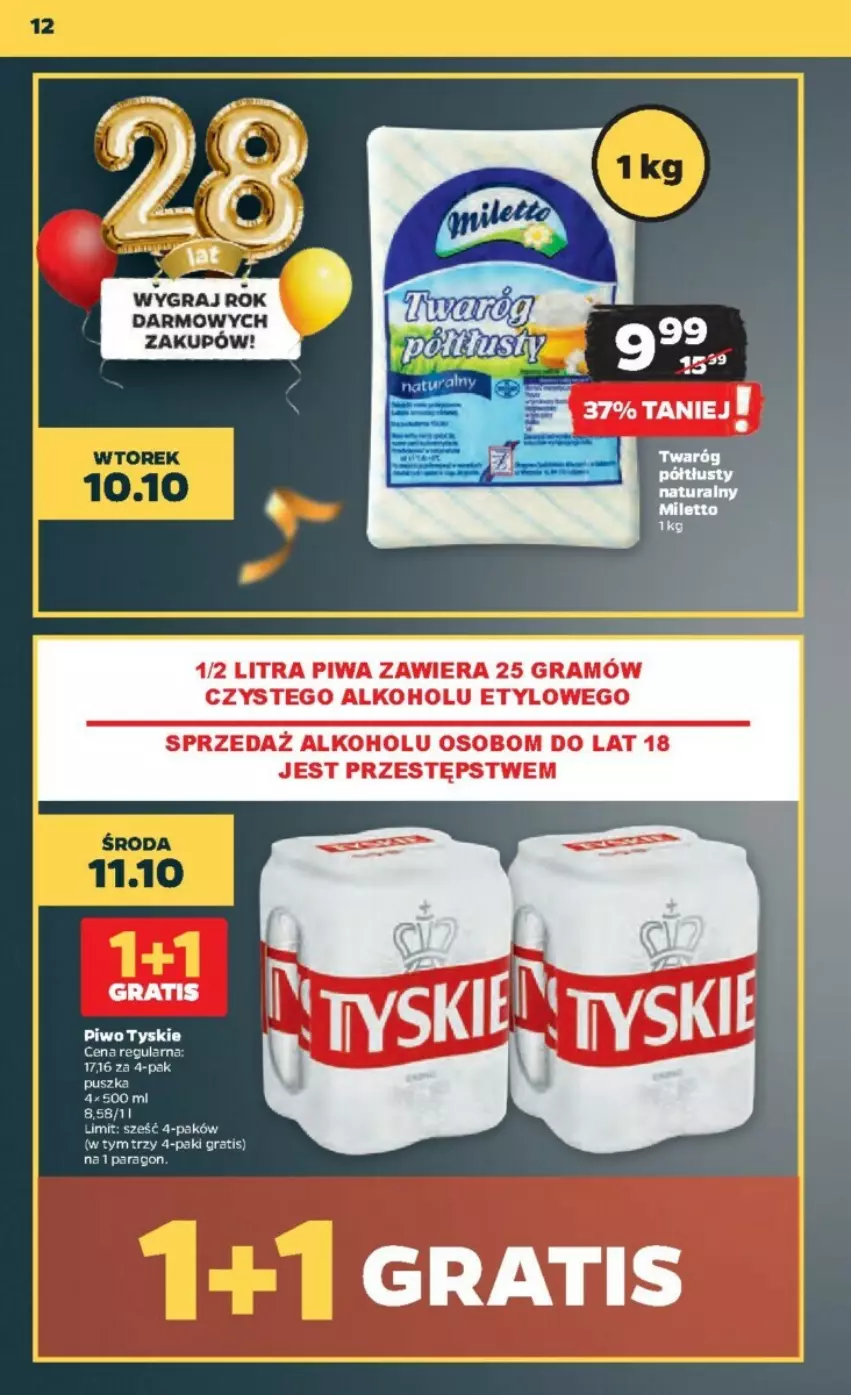 Gazetka promocyjna Netto - ważna 09.10 do 15.10.2023 - strona 4 - produkty: Gra, Piwa, Piwo, Tyskie