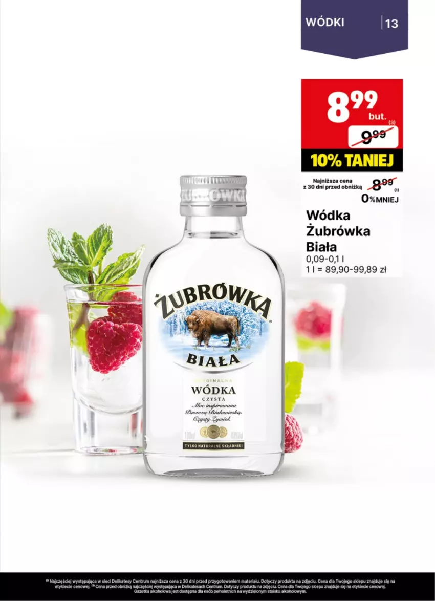 Gazetka promocyjna Delikatesy Centrum - Delibarek DC28-DC29 - ważna 07.07 do 20.07.2025 - strona 13 - produkty: KOBO, Mus, Wódka