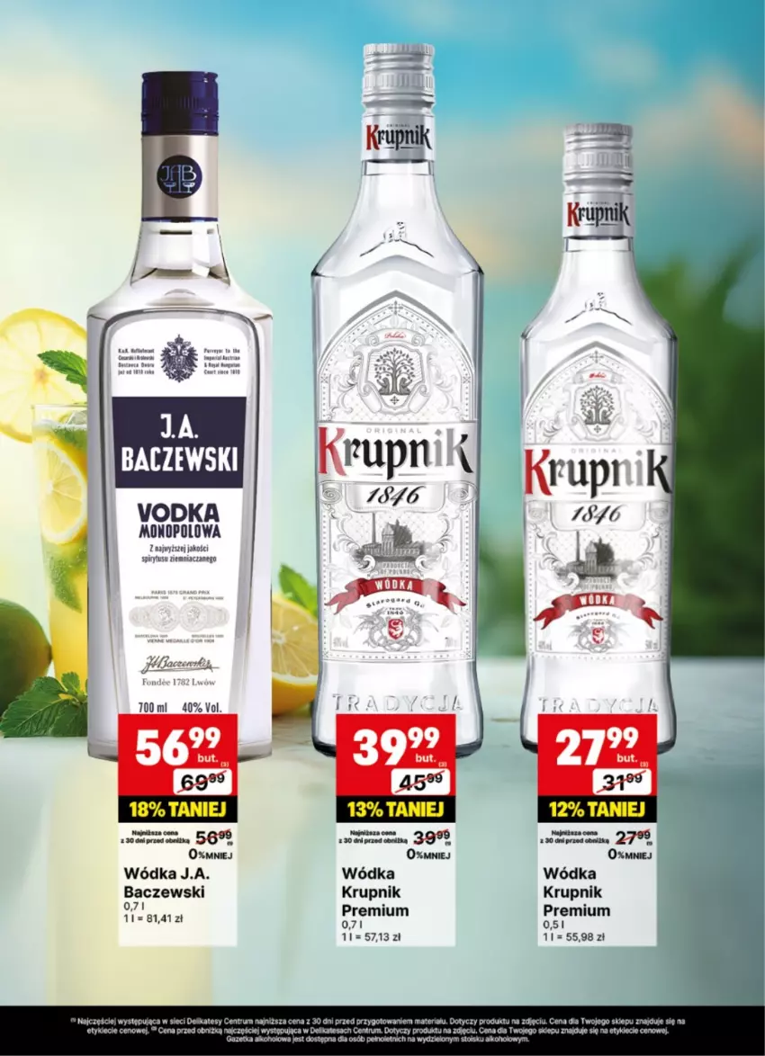 Gazetka promocyjna Delikatesy Centrum - Delibarek DC28-DC29 - ważna 07.07 do 20.07.2025 - strona 14 - produkty: Krupnik, Rum, Wódka