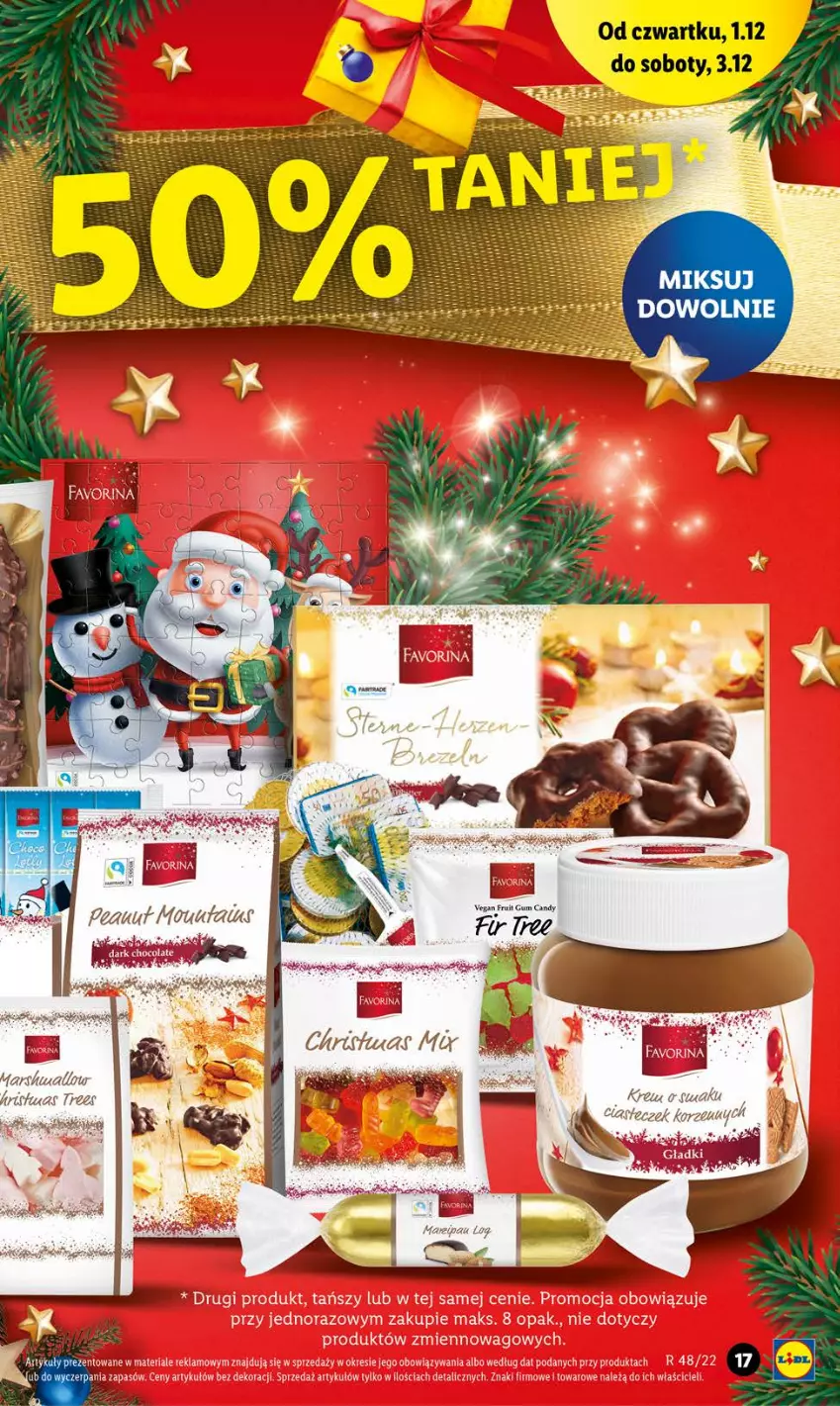 Gazetka promocyjna Lidl - GAZETKA - ważna 01.12 do 03.12.2022 - strona 17 - produkty: Candy