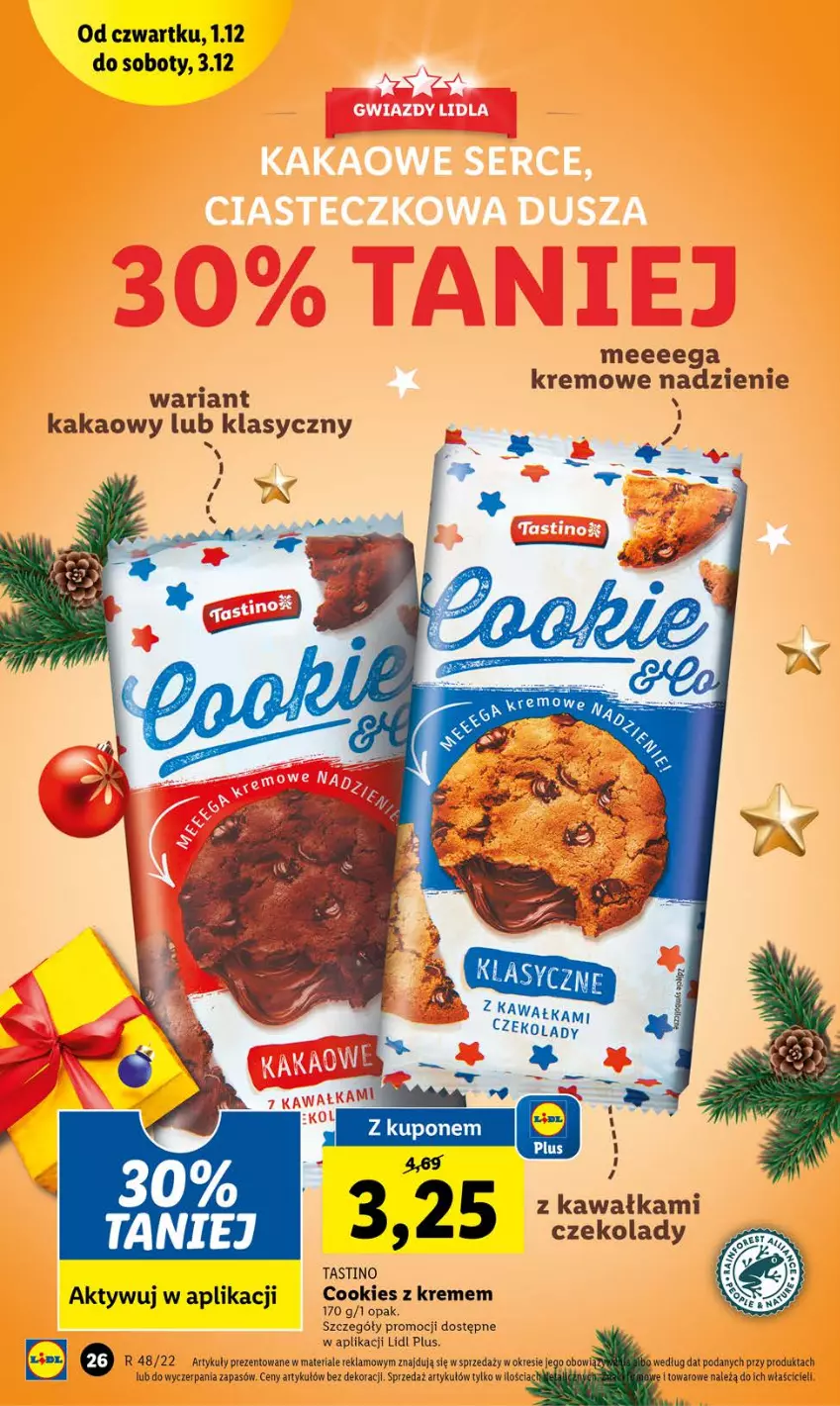 Gazetka promocyjna Lidl - GAZETKA - ważna 01.12 do 03.12.2022 - strona 26 - produkty: Kakao, Kawa