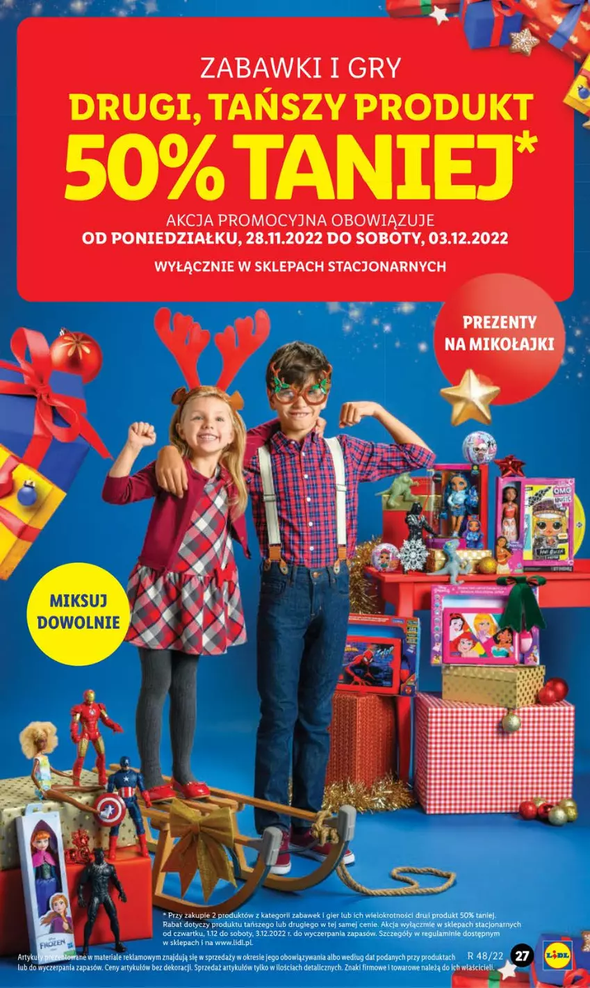 Gazetka promocyjna Lidl - GAZETKA - ważna 01.12 do 03.12.2022 - strona 27 - produkty: Gry