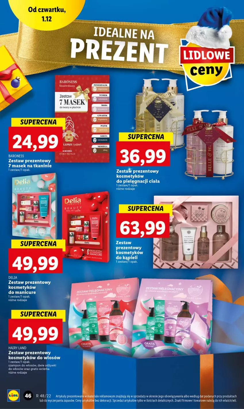 Gazetka promocyjna Lidl - GAZETKA - ważna 01.12 do 03.12.2022 - strona 46 - produkty: Gra, Szampon, Zestaw prezentowy