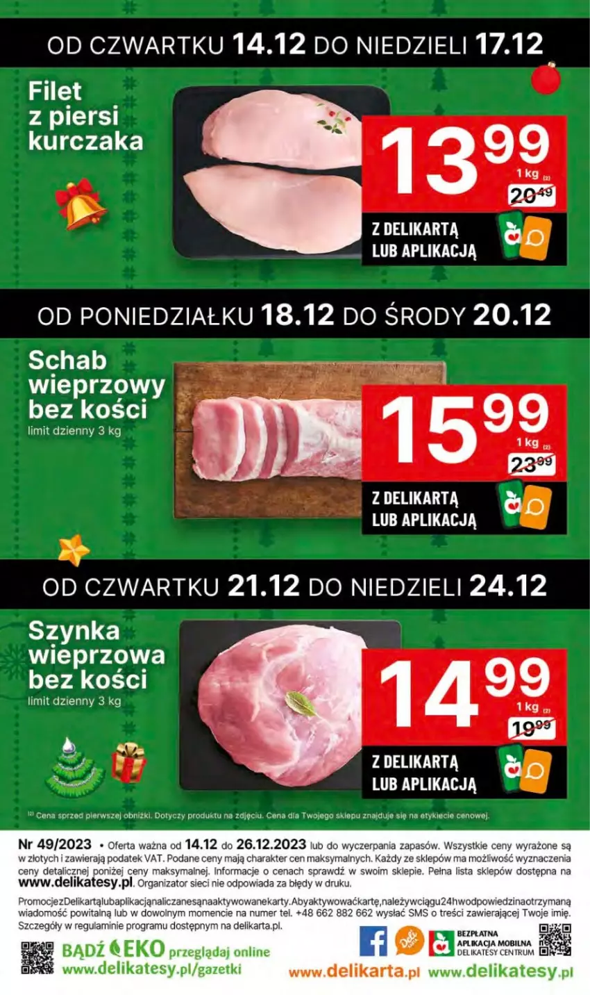 Gazetka promocyjna Delikatesy Centrum - NOWA GAZETKA Delikatesy Centrum od 14 grudnia! 14-26.12.2023 - ważna 14.12 do 26.12.2023 - strona 44 - produkty: Gra, Kurczak, Mobil, Rum, Szynka