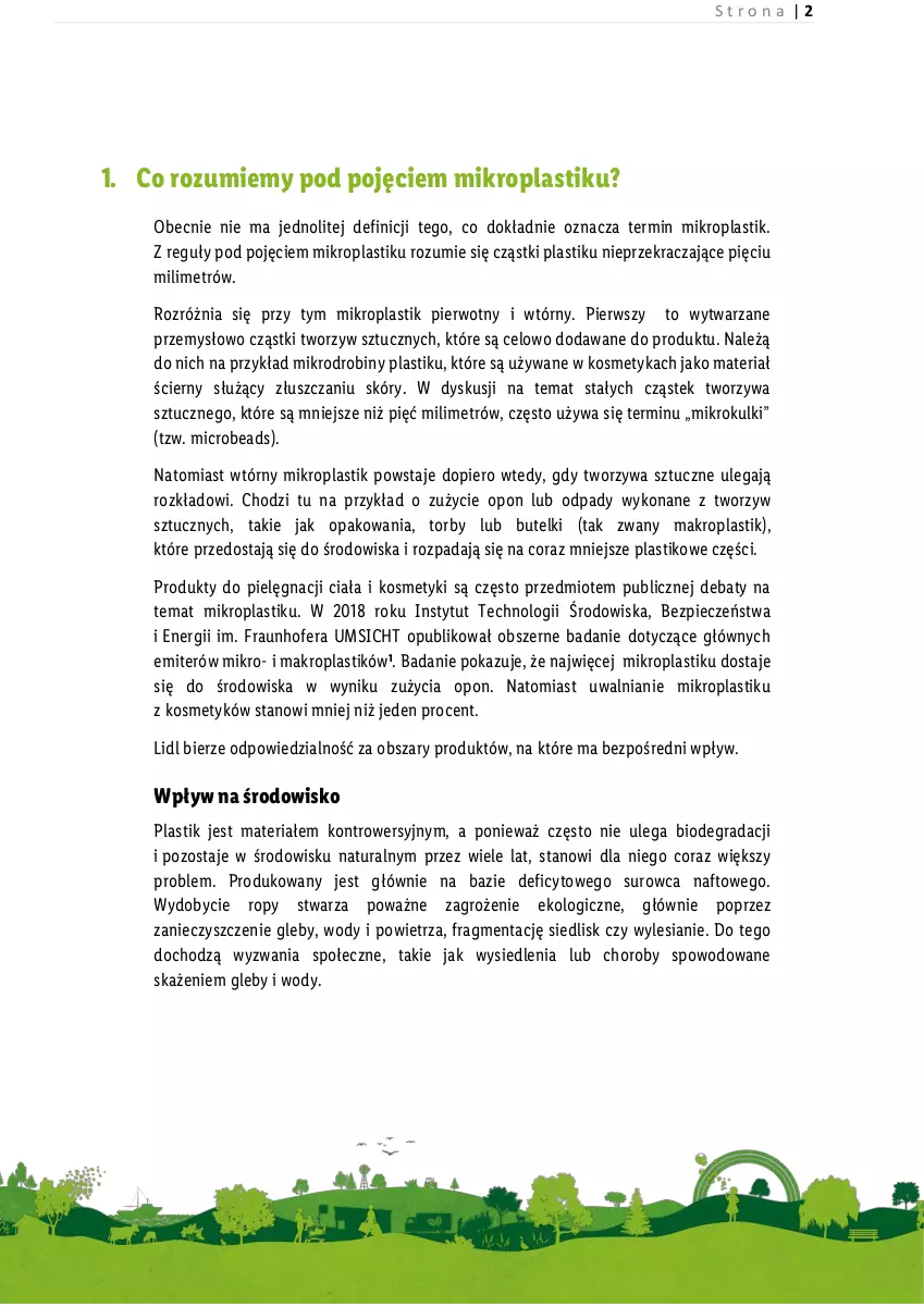 Gazetka promocyjna Lidl - Polityka dotycząca mikroplastiku - ważna 15.09.2020 do 15.09.2222 - strona 3 - produkty: Gra, Piec, Rower, Stek