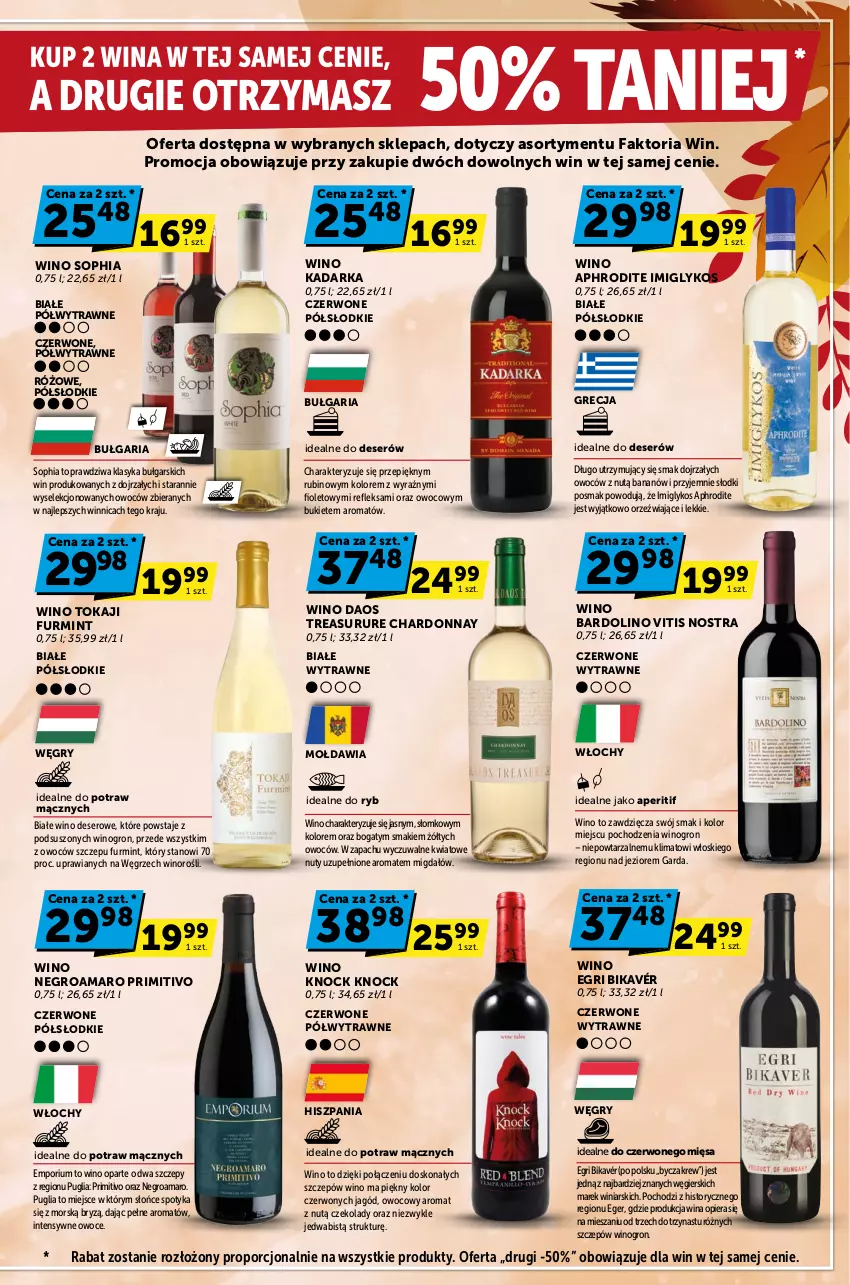 Gazetka promocyjna ABC - ważna 19.10 do 31.10.2023 - strona 5 - produkty: Bukiet, Chardonnay, Deser, Fa, Gry, Nuty, Owoce, Por, Rubin, Ser, Tokaji, Wino