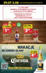 Gazetka promocyjna Biedronka - Od poniedzialku - Gazetka - ważna od 03.08 do 03.08.2024 - strona 42 - produkty: Piwa, Piwo, Gra, Isla, Warka