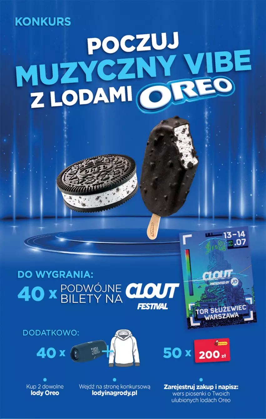 Gazetka promocyjna Biedronka - Od poniedzialku - ważna 17.06 do 22.06.2024 - strona 44 - produkty: Gra, Lody, Oreo