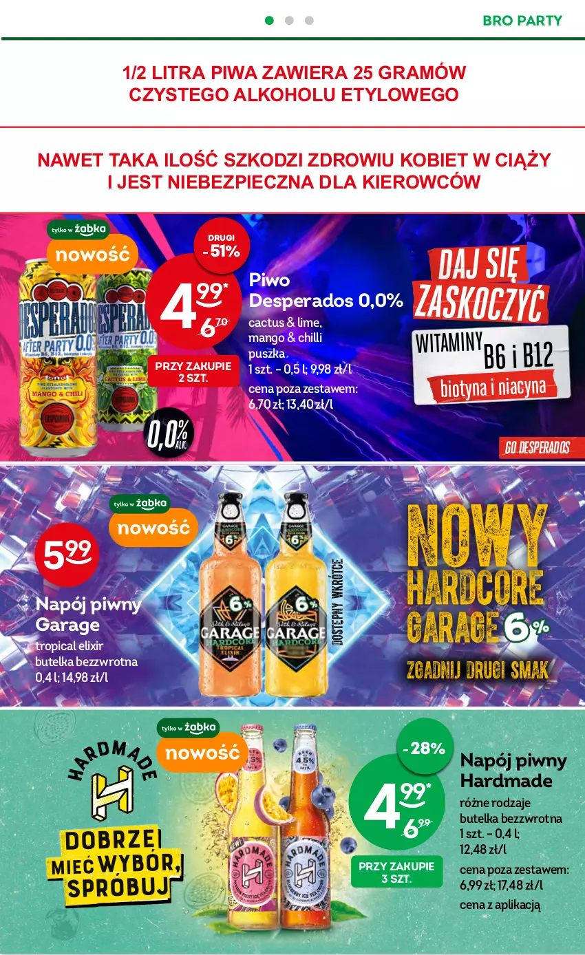 Gazetka promocyjna Żabka - ważna 26.04 do 09.05.2023 - strona 17 - produkty: Desperados, Gra, Grill, Koc, Mango, Napój, Piec, Piwa, Piwo, Tropical