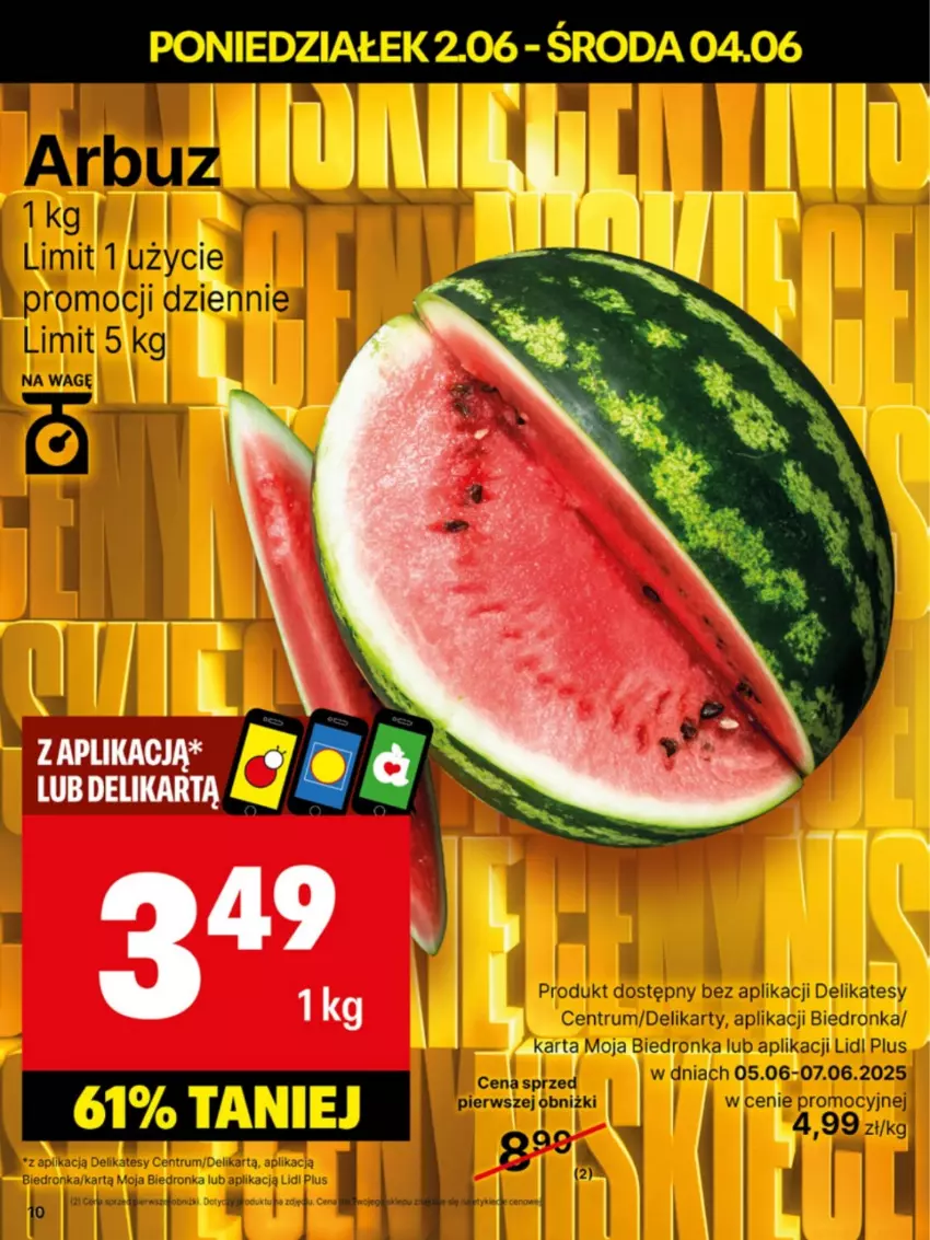 Gazetka promocyjna Delikatesy Centrum - Franczyza DC23 Poniedziałek - ważna 02.06 do 08.06.2025 - strona 10 - produkty: Dron, Rum