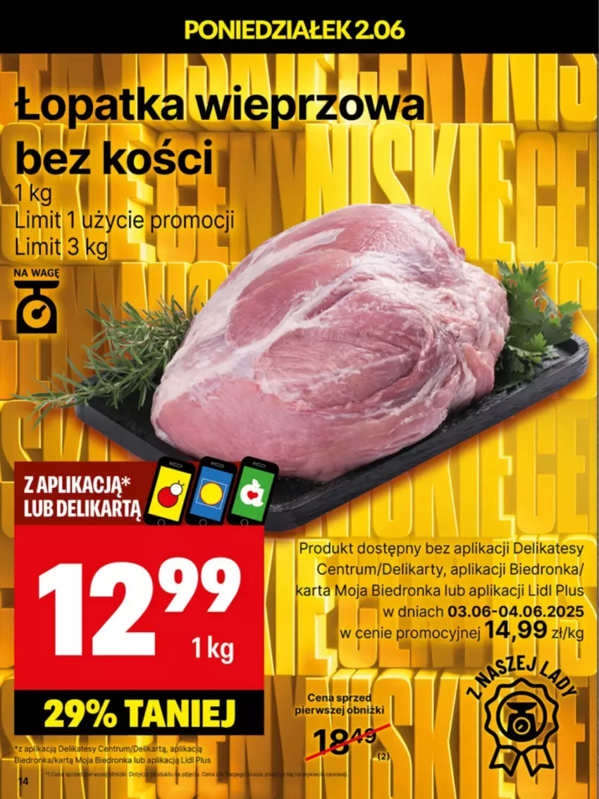 Gazetka promocyjna Delikatesy Centrum - Franczyza DC23 Poniedziałek - ważna 02.06 do 08.06.2025 - strona 14 - produkty: Dron, Rum