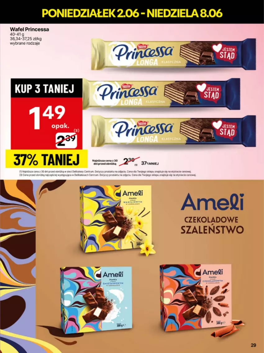 Gazetka promocyjna Delikatesy Centrum - Franczyza DC23 Poniedziałek - ważna 02.06 do 08.06.2025 - strona 29 - produkty: Princessa, Rum, Szal