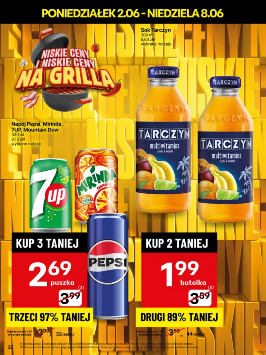 Gazetka promocyjna Delikatesy Centrum - Franczyza DC23 Poniedziałek - ważna 02.06 do 08.06.2025 - strona 32