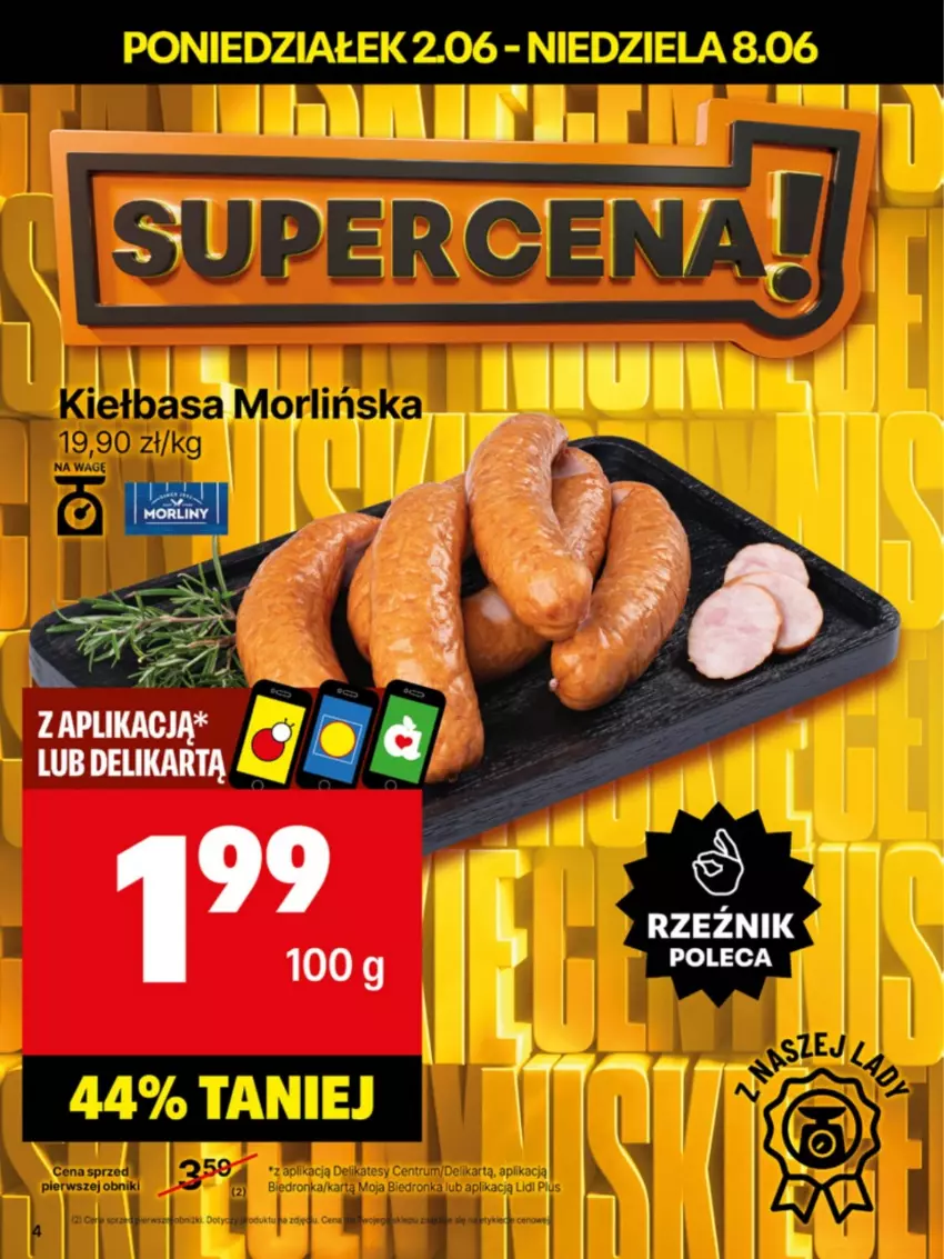 Gazetka promocyjna Delikatesy Centrum - Franczyza DC23 Poniedziałek - ważna 02.06 do 08.06.2025 - strona 4