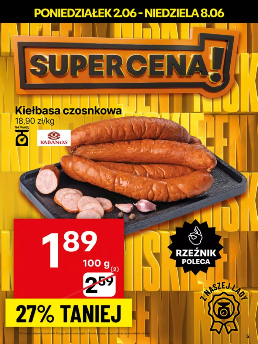 Gazetka promocyjna Delikatesy Centrum - Franczyza DC23 Poniedziałek - ważna 02.06 do 08.06.2025 - strona 5