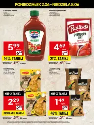 Gazetka promocyjna Delikatesy Centrum - Franczyza DC23 Poniedziałek - Gazetka - ważna od 08.06 do 08.06.2025 - strona 23 - produkty: Piec, Ketchup, Sos, Rum, Zupa, Winiary, Pudliszki, Pomidory
