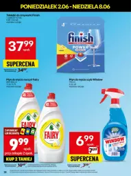 Gazetka promocyjna Delikatesy Centrum - Franczyza DC23 Poniedziałek - Gazetka - ważna od 08.06 do 08.06.2025 - strona 38 - produkty: Rum, Do mycia naczyń, Finish, Tablet, Płyn do mycia naczyń, Dron, Fairy, Płyn do mycia, Zmywarki, Tabletki do zmywarki, Fa