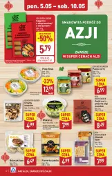 Gazetka promocyjna Aldi - Pełna oferta - Gazetka - ważna od 09.05 do 09.05.2025 - strona 22 - produkty: Sajgonki, Sałatka, Warzywa, Smakowita, Grzyby, Bułeczki, Sałat, Sezam, Edam, Sushi, Chleb, LG, Fa
