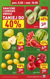 Gazetka promocyjna Aldi - Pełna oferta - Gazetka - ważna od 09.05 do 09.05.2025 - strona 3 - produkty: Gra, Granat, Cytryny, Gruszki, Owoce, Arbuz