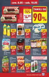 Gazetka promocyjna Aldi - Pełna oferta - Gazetka - ważna od 09.05 do 09.05.2025 - strona 35 - produkty: Piwa, Piwo, Kujawski, Sok, Ser, Gra, Kasztelan, Papryka, Chipsy, Sok jabłkowy, Camembert, Miód, Tymbark, Olej rzepakowy, Masło, Olej, Kiełbasa, Kiełbasa śląska