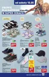 Gazetka promocyjna Aldi - Pełna oferta - Gazetka - ważna od 09.05 do 09.05.2025 - strona 37 - produkty: Por, Buty, Sandał, Karp, Czapka, Obuwie, Dzieci