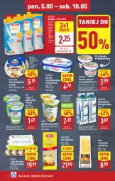 Gazetka promocyjna Aldi - Pełna oferta - Gazetka - ważna od 09.05 do 09.05.2025 - strona 8 - produkty: Serek wiejski, Jogurt naturalny, Top, Sok, Ser, Gra, Salami, Maślanka, Piątnica, Zott, Jaja, Jogurt, Mlekovita, Serek, Hochland, Ser salami, Twój Smak, Mleko