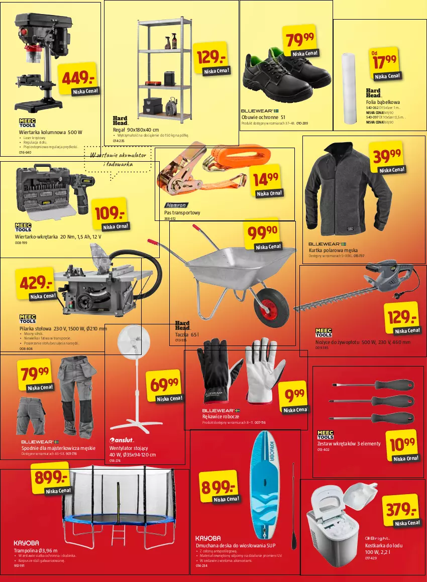 Gazetka promocyjna Jula - Gazetka - ważna 10.06 do 26.06.2022 - strona 7 - produkty: Akumulator, Inka, Kurtka, Laser krzyżowy, Noż, Nożyce, Obuwie, Obuwie ochronne, Pas transportowy, Pilarka stołowa, Por, Regał, Rękawice, Rękawice robocze, Ser, Siatka, Spodnie, Sport, Tarka, Top, Tran, Warka, Wiertarka, Wkręt, Wkrętarka, Zestaw wkrętaków