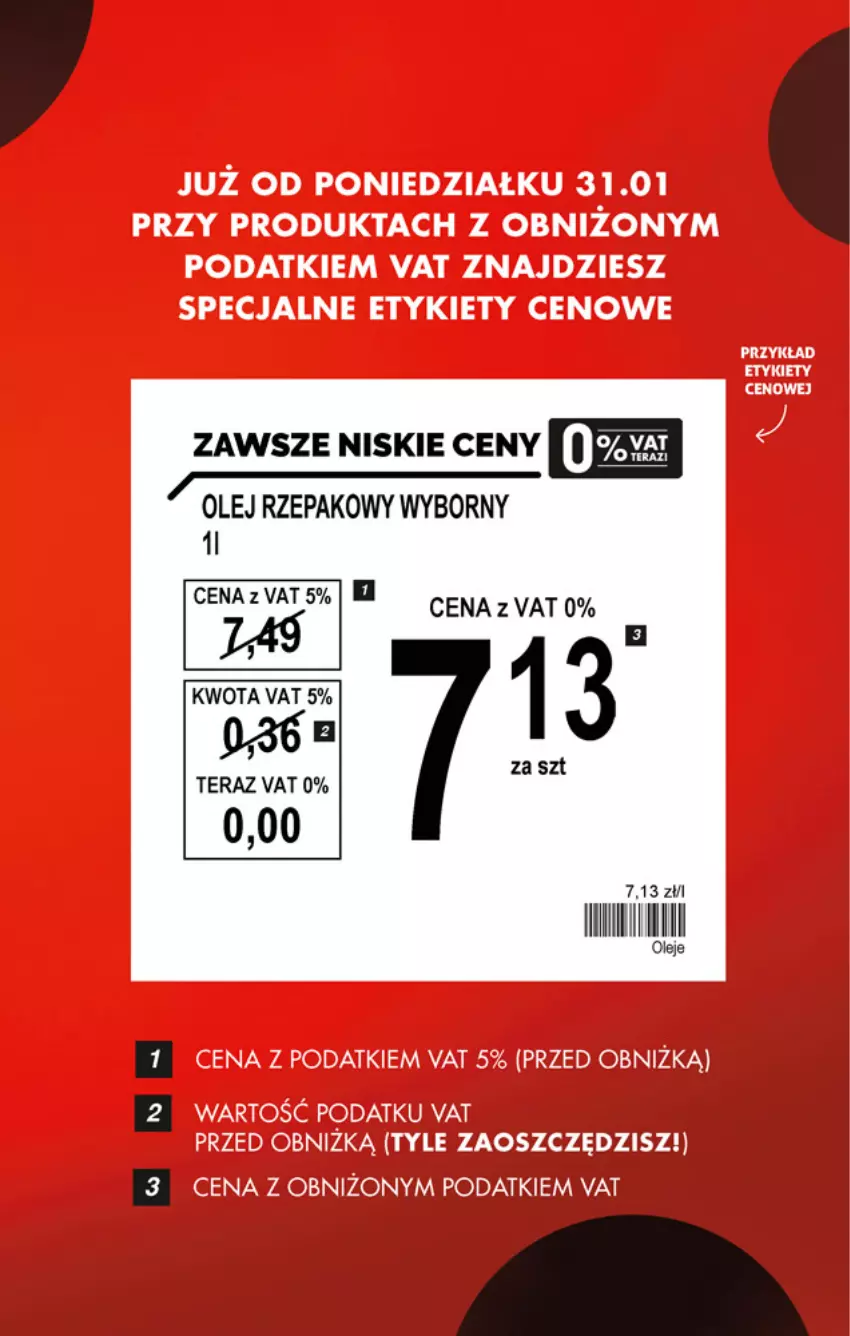 Gazetka promocyjna Biedronka - W tym tygodniu - ważna 31.01 do 05.02.2022 - strona 3 - produkty: Olej, Tera