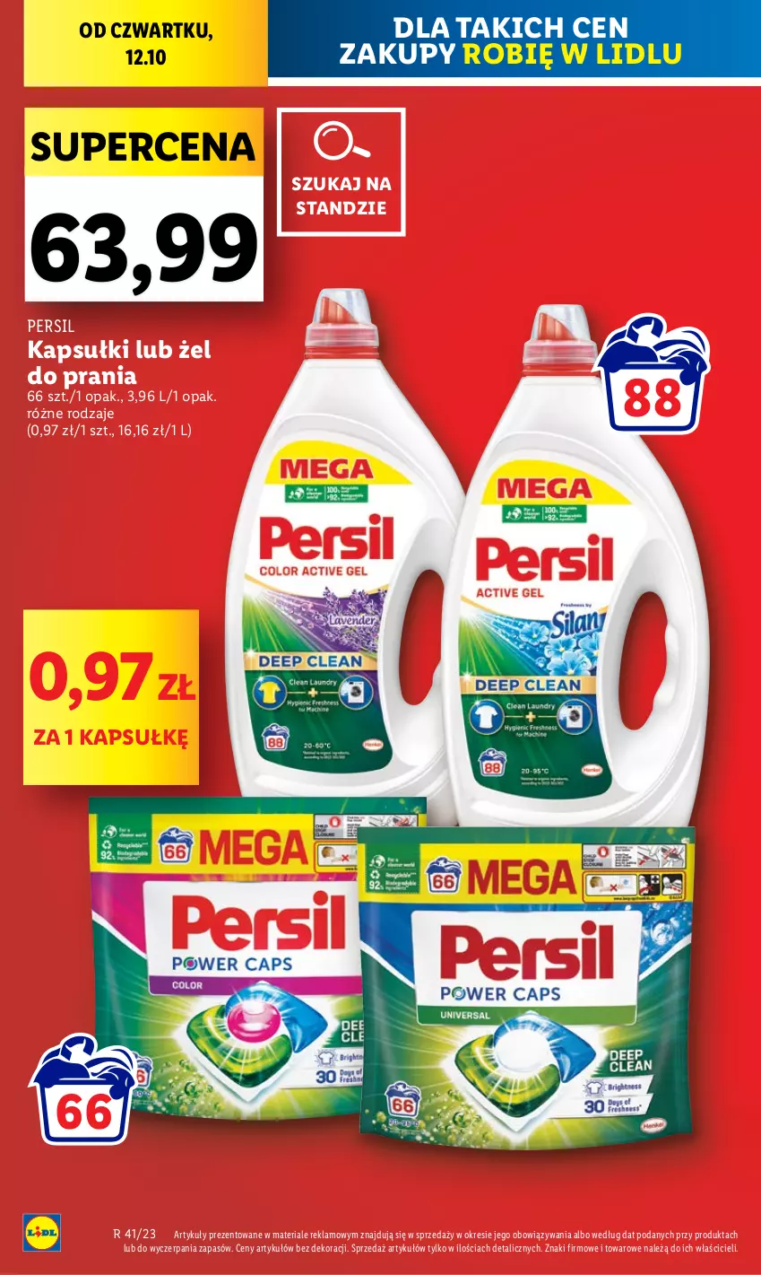 Gazetka promocyjna Lidl - GAZETKA - ważna 12.10 do 14.10.2023 - strona 12 - produkty: Persil