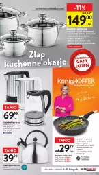 Gazetka promocyjna Intermarche - Gazetka Intermarche - Gazetka - ważna od 15.11 do 15.11.2023 - strona 41 - produkty: Top, Miarka, Czajnik elektryczny, Czajnik, Patelnia