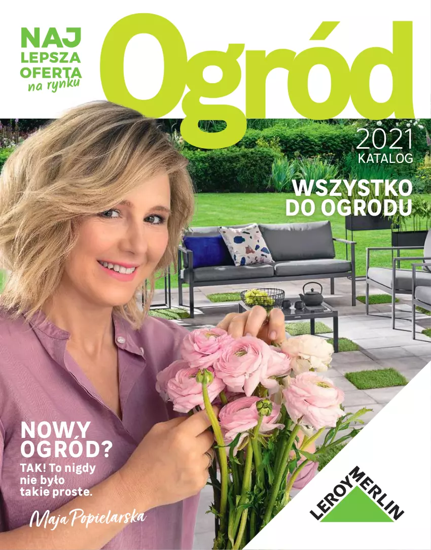 Gazetka promocyjna Leroy Merlin - Katalog ogród 2021 - ważna 04.03 do 30.06.2021 - strona 1 - produkty: Ogród