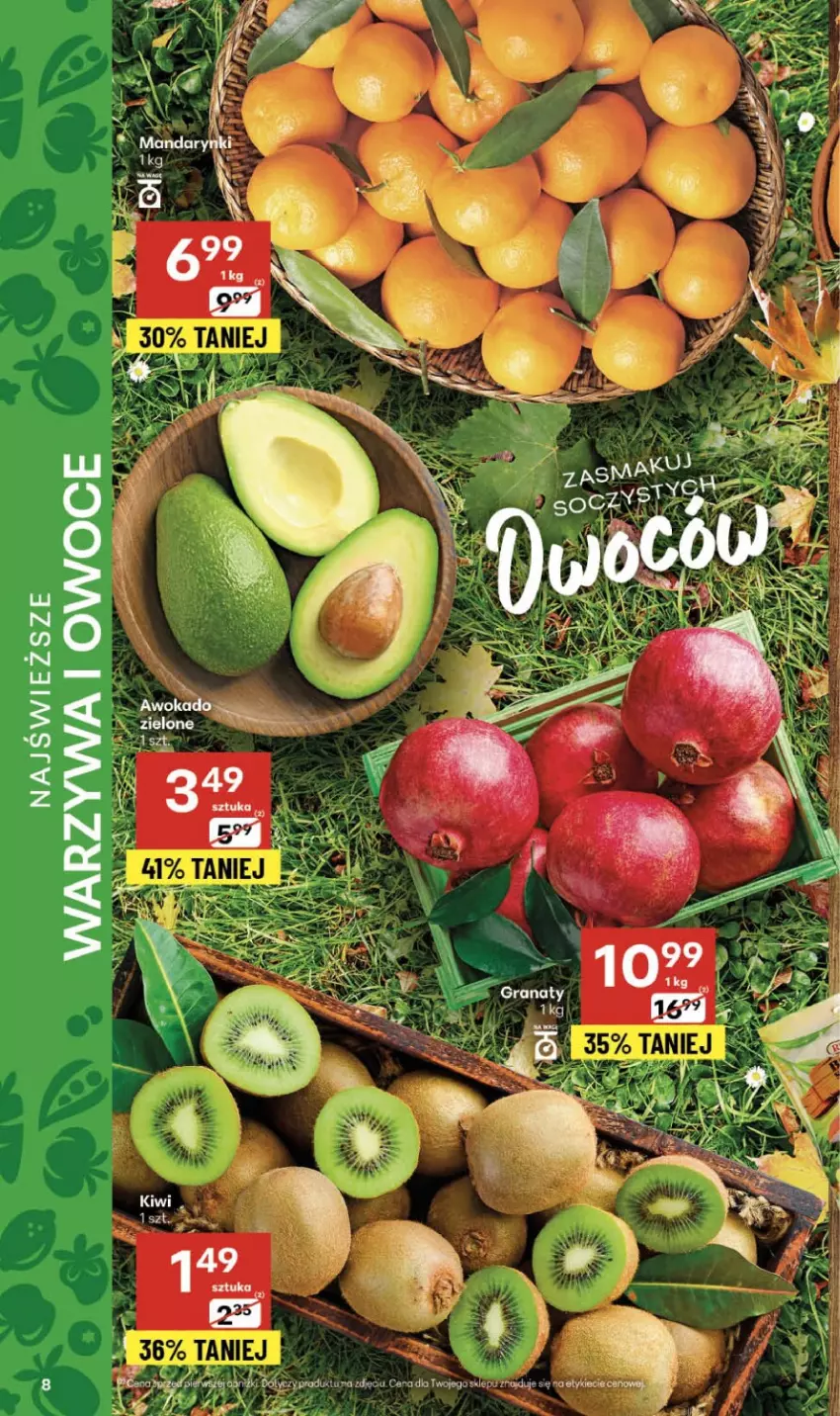 Gazetka promocyjna Delikatesy Centrum - Franczyza DC43 Czwartek - ważna 23.10 do 29.10.2025 - strona 8 - produkty: Owoce, Warzywa, Warzywa i owoce