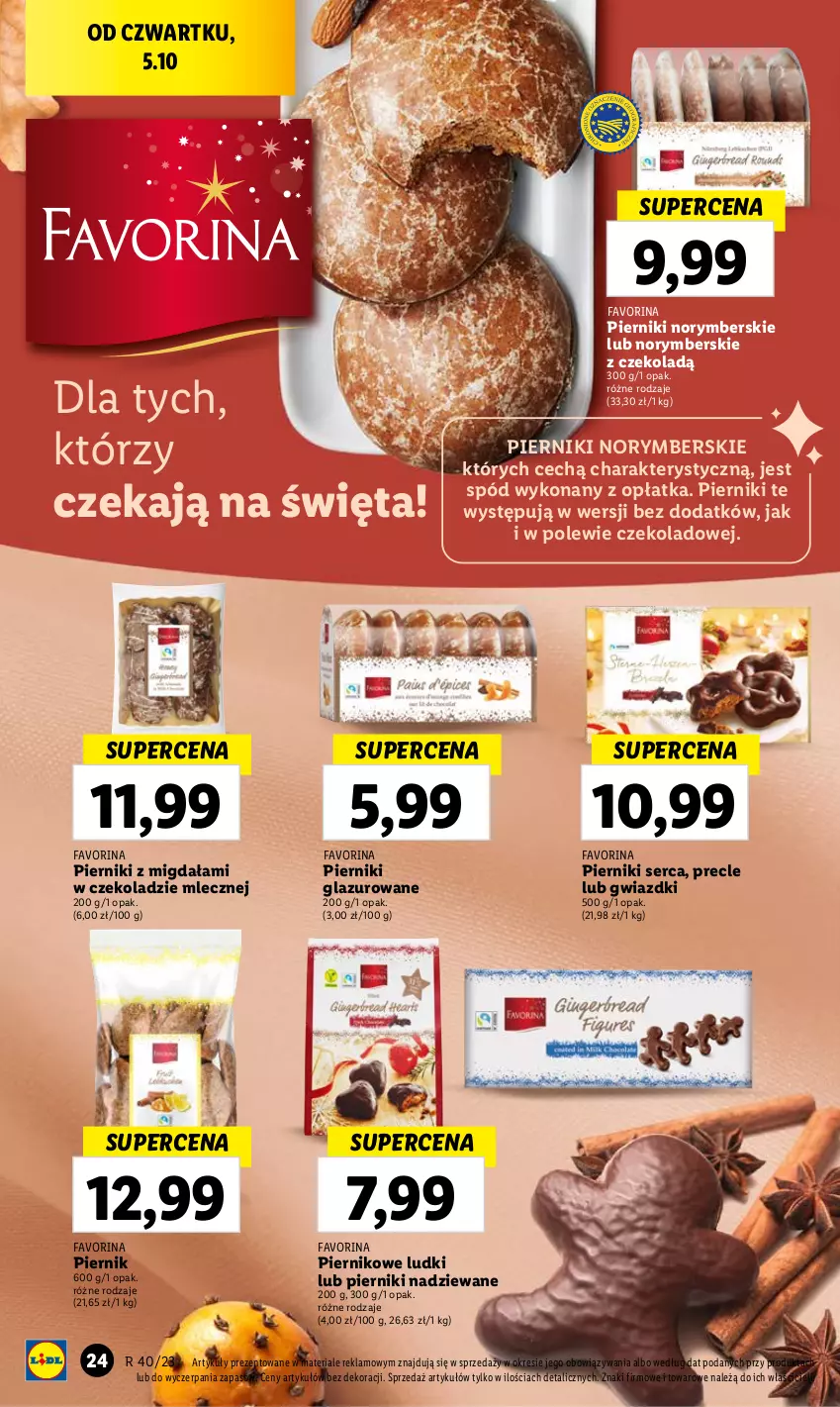 Gazetka promocyjna Lidl - GAZETKA - ważna 05.10 do 07.10.2023 - strona 32 - produkty: Fa, Lazur, Piernik, Precle, Ser