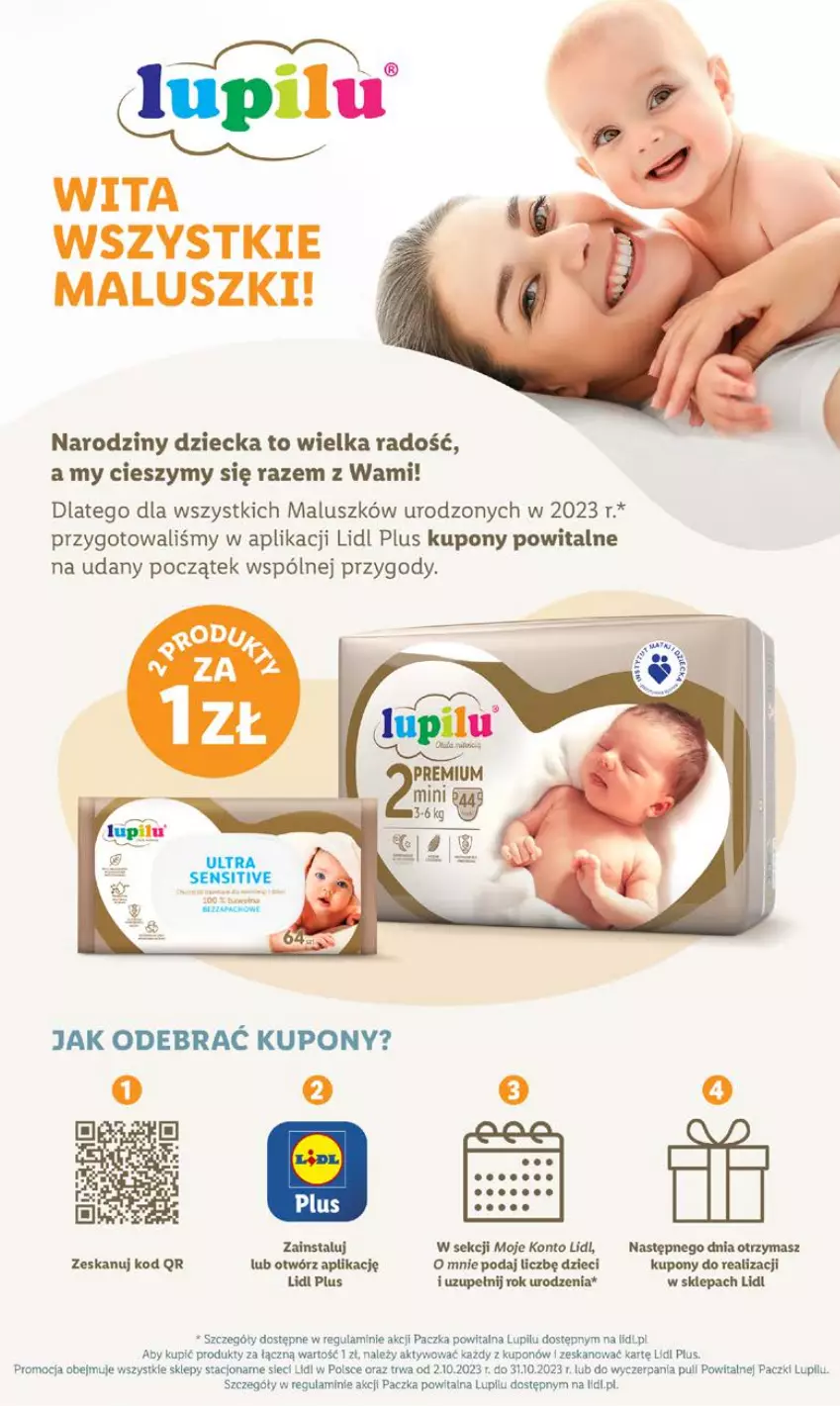 Gazetka promocyjna Lidl - GAZETKA - ważna 05.10 do 07.10.2023 - strona 45 - produkty: Dzieci