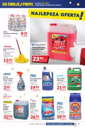 Gazetka promocyjna Makro - [Oferta promocyjna] Artykuły spożywcze i przemysłowe - Gazetka - ważna od 13.12 do 13.12.2021 - strona 17 - produkty: Domestos, Mr. Proper, Mop, Ajax, Płyn do mycia podłóg, Proszek do prania, Vizir, Uniwersalny płyn czyszczący, Tytan, Płyn do wc, Płyn do mycia, Sidolux, Bryza, Kapsułki do prania, LG