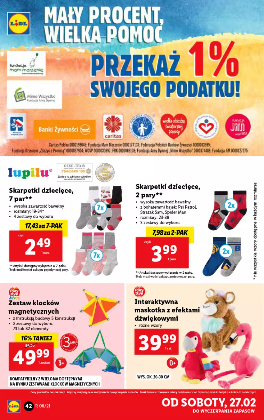 Gazetka promocyjna Lidl - GAZETKA - ważna 22.02 do 27.02.2021 - strona 42