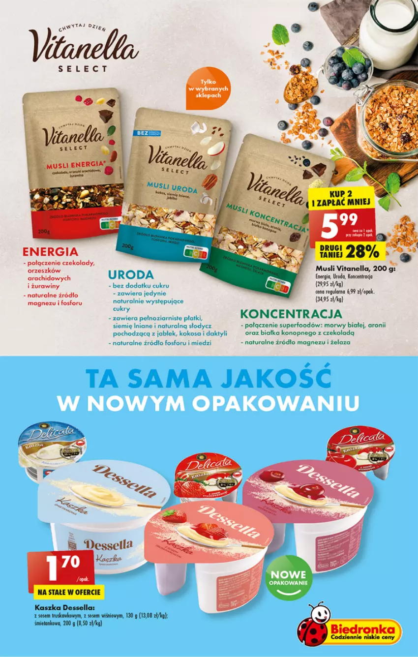 Gazetka promocyjna Biedronka - ważna 11.07 do 16.07.2022 - strona 23 - produkty: Fa, Kokos, Magnez, Mus, Sos